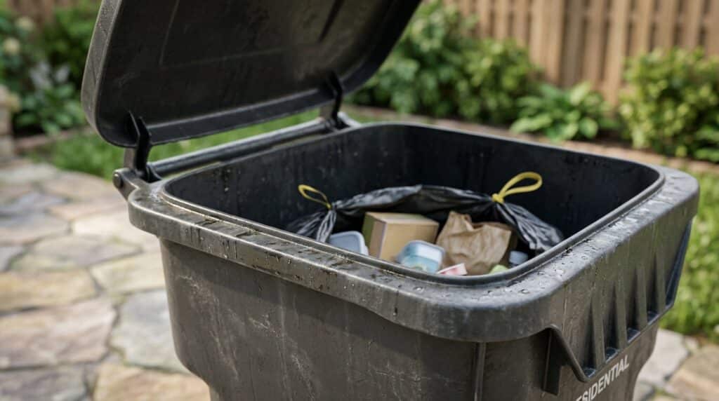 bacteria and germs in trash can macomb county
